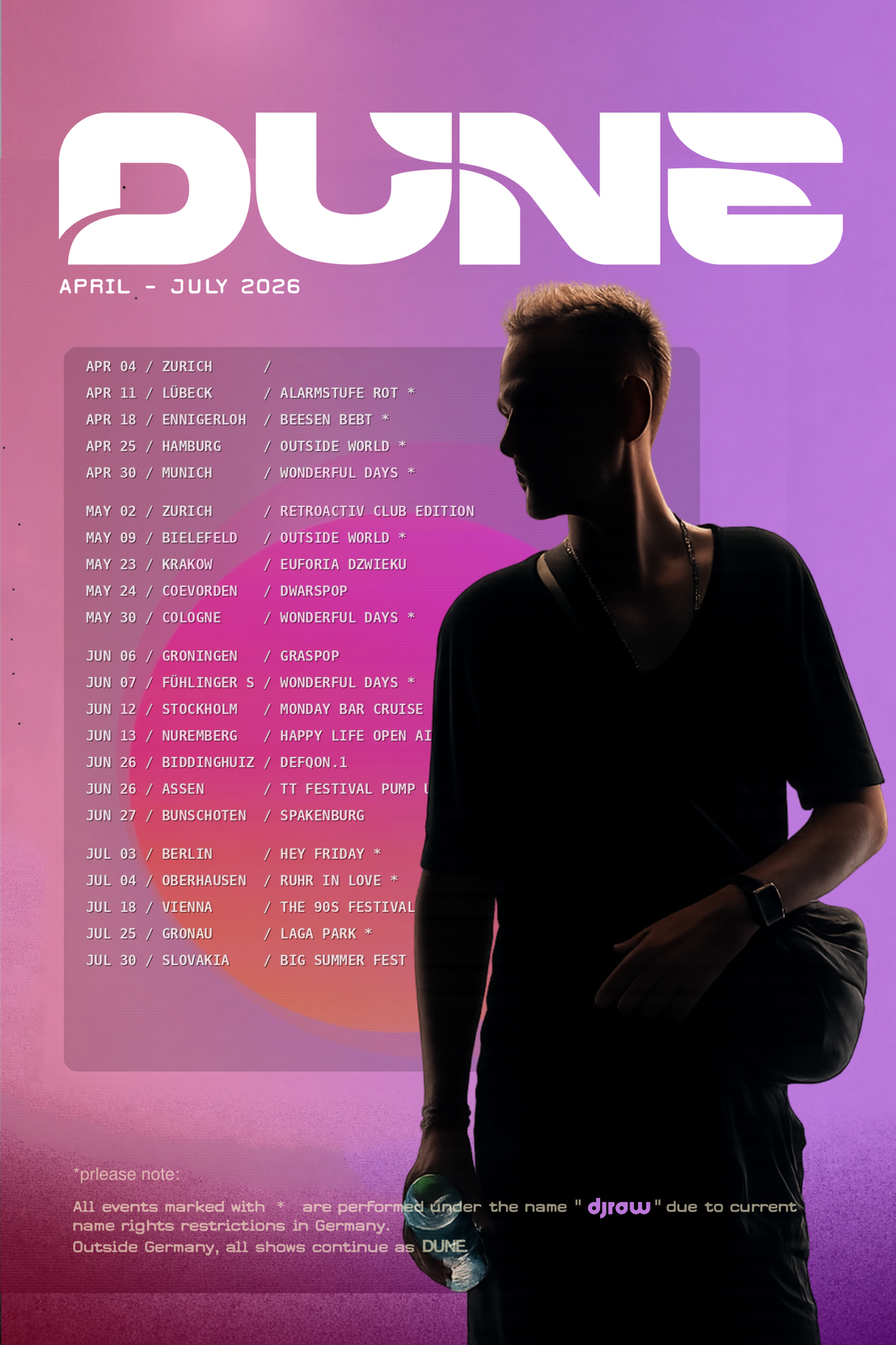 DUNE | Official Website | Producer & Artist